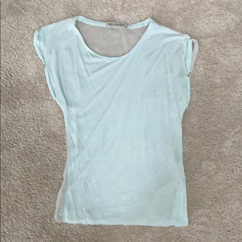 Sheer back tee - Picture 2 of 4
